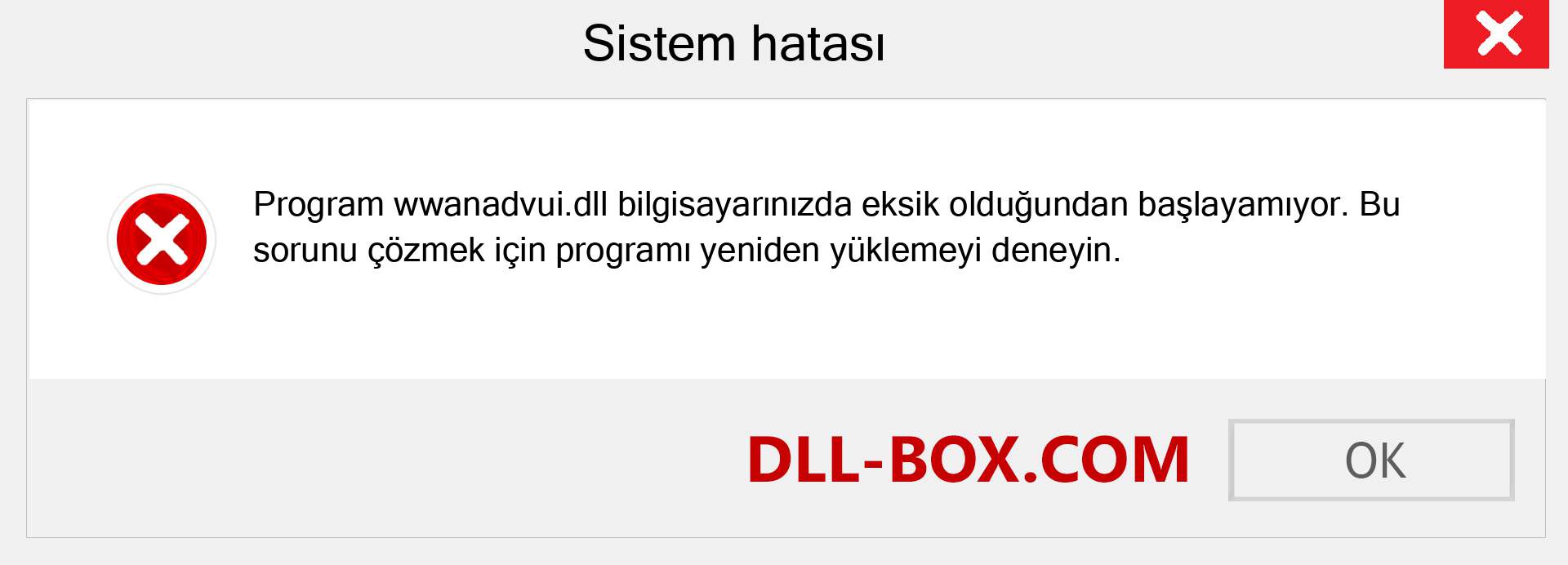 wwanadvui.dll dosyası eksik mi? Windows 7, 8, 10 için İndirin - Windows'ta wwanadvui dll Eksik Hatasını Düzeltin, fotoğraflar, resimler